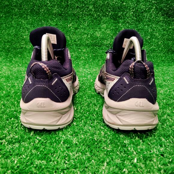 Asics Gel-Venture Running Sneaker Womens Size 9.5 Navy Athletic Walking 1012B313 - Picture 2 of 6